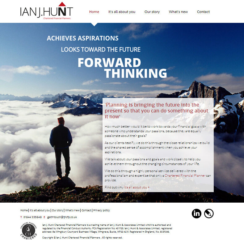 Financial Planner Website